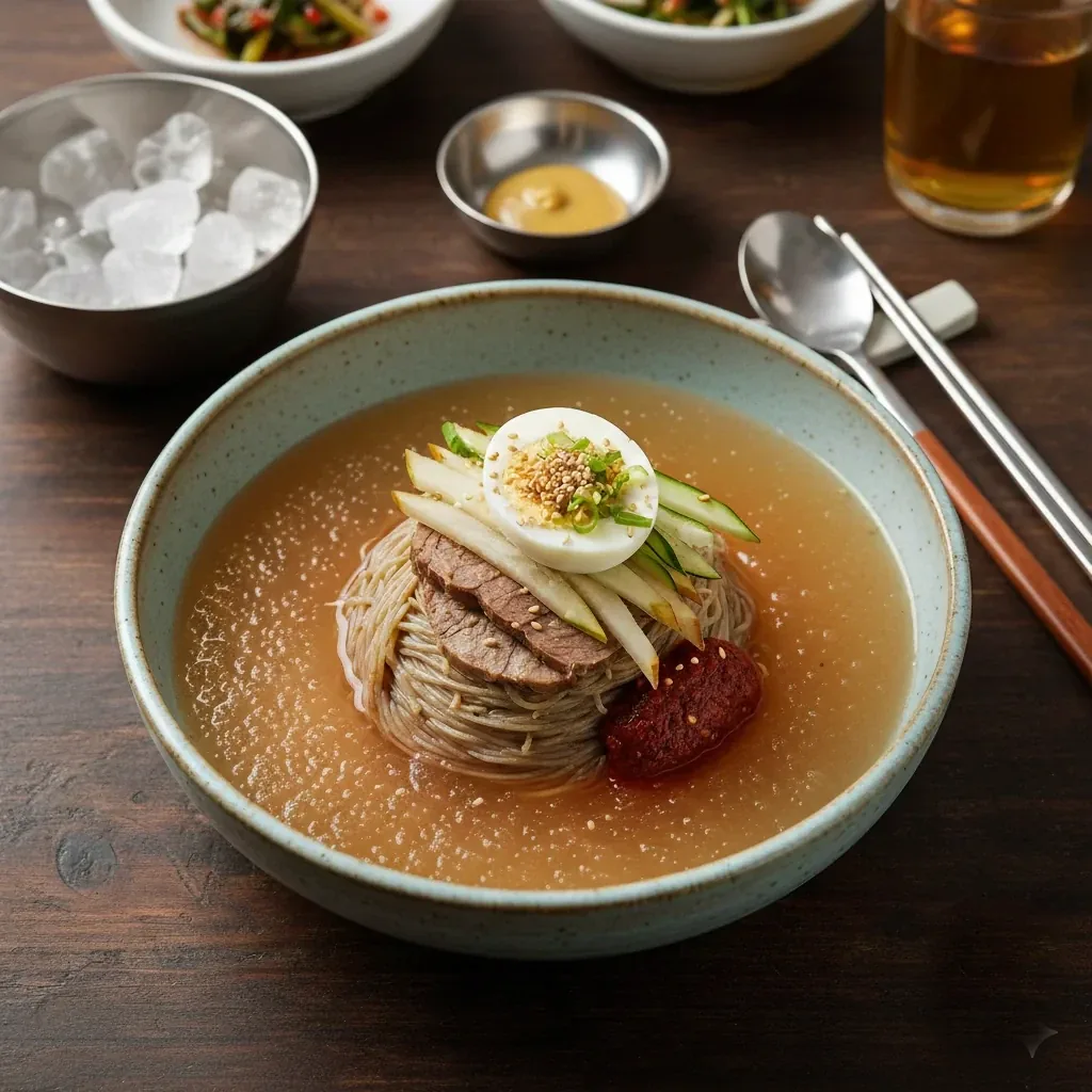 물냉면