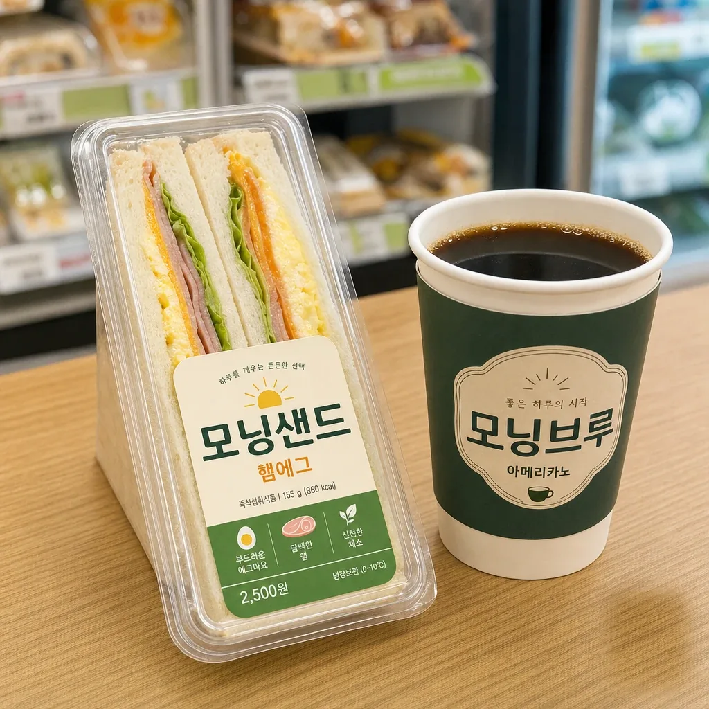 샌드위치+커피